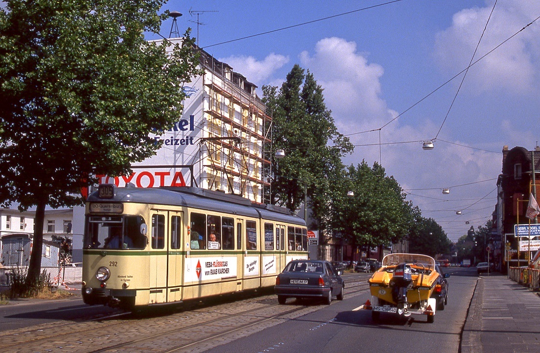 Bochum Tw 292, Herner Straße, 28.06.1989.