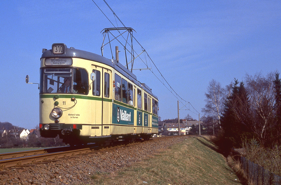 Bogestra 11, Witten Heven, 15.03.1993.