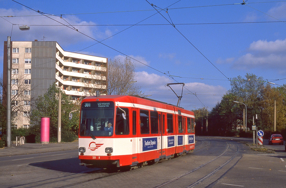 Bogestra 320, Gelsenkirchen Horst, 03.11.1988.