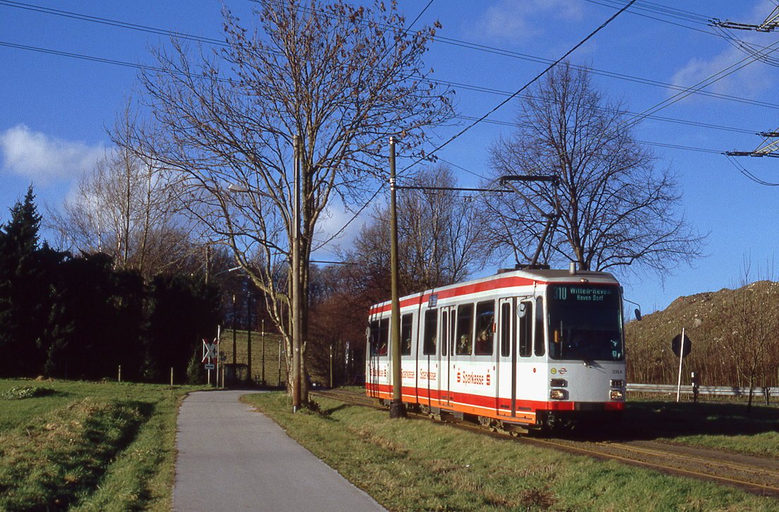 Bogestra 339, Papenholz, 19.01.1995.
