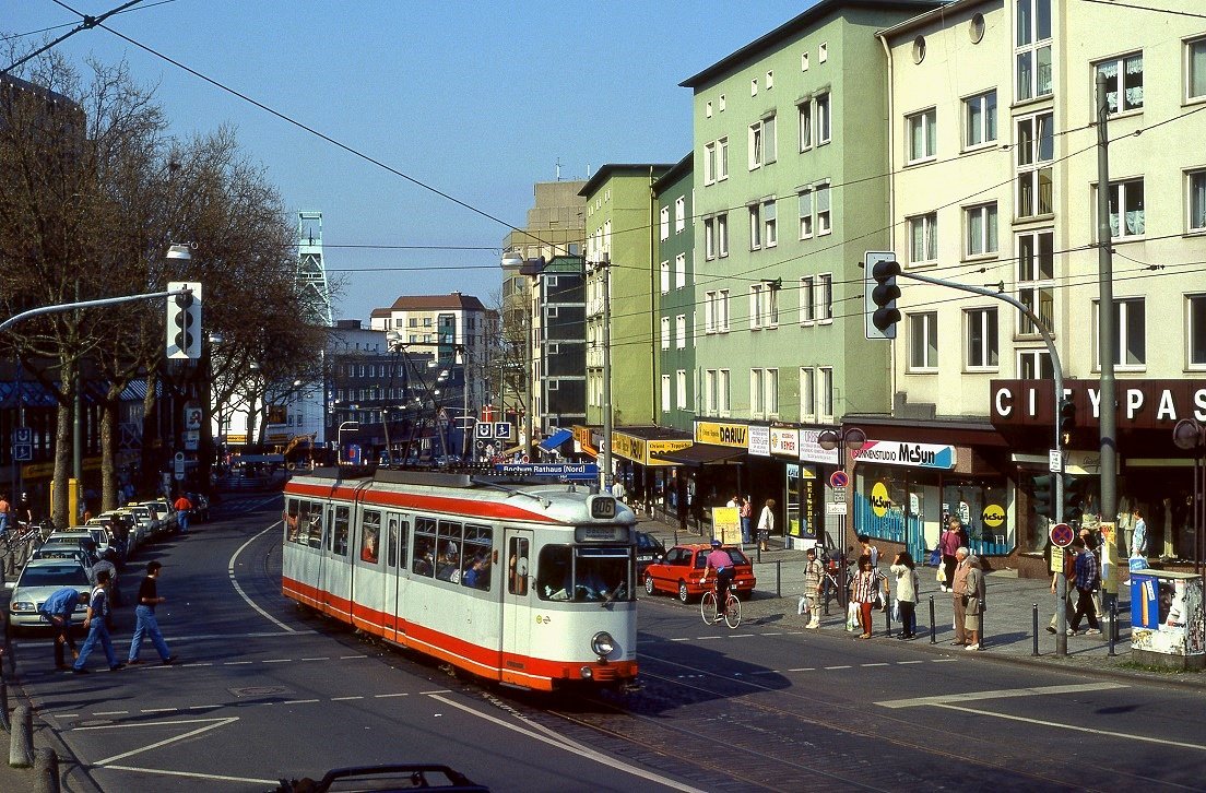 Bogestra 35, Bochum Hans Böckler Straße, 24.04.1995.