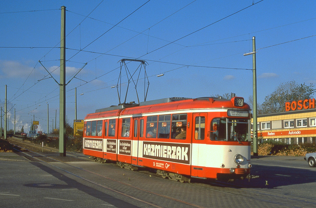 Bogestra 36, Gelsenkirchen Hugo, 03.11.1988.
