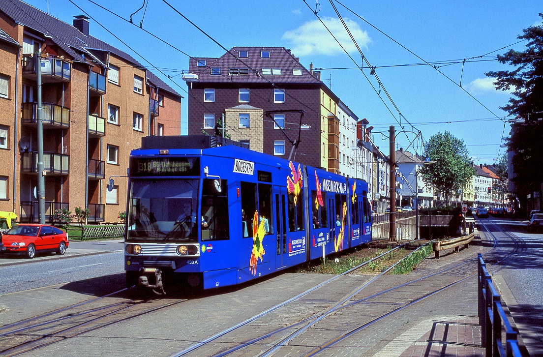 Bogestra 433, Bochum Hattinger Straße, Bergmannsheil, 16.05.1998.