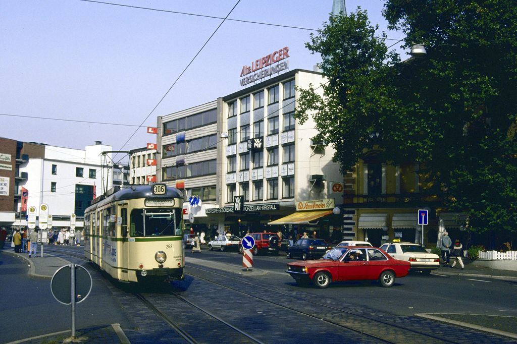 BOGESTRA-Linie 306, Bochum-Bongardstraße Sept. 1992