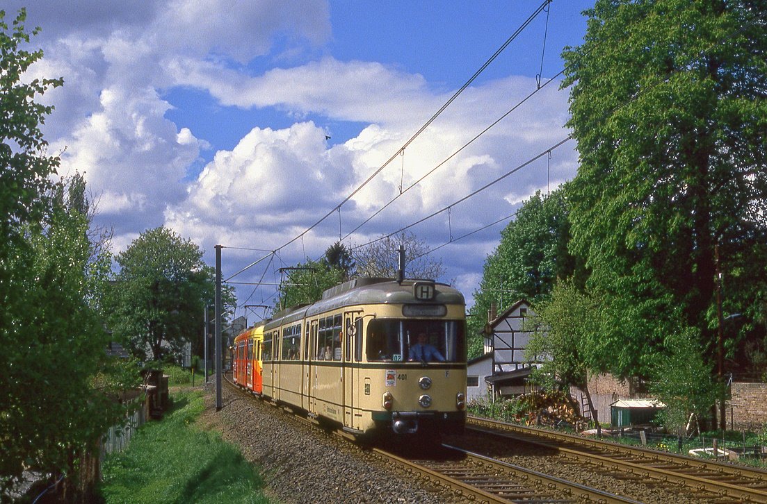 Bonn 401 + 409, Römlinghoven, 08.05.1986.