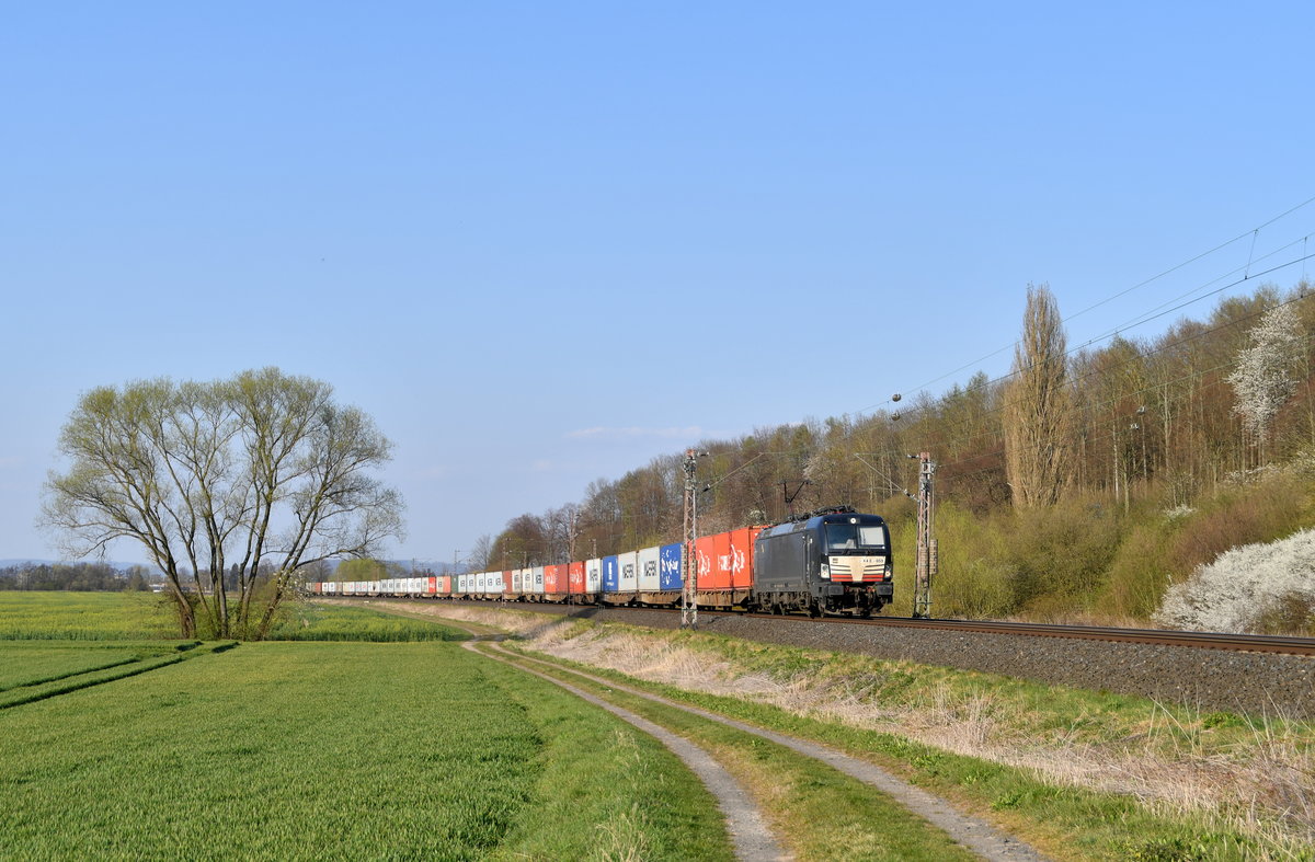 boxXpress.de X4E-659 mit DGS 69233 (Bremerhaven Kaiserhafen-Mannheim Rbf) am 09.01.2020 bei Sudheim