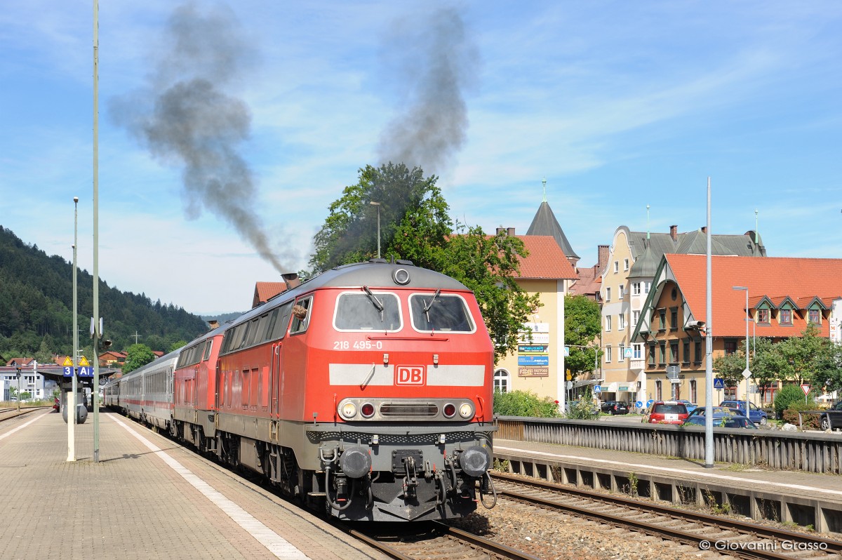 BR 218 - IMMENSTADT 08.08.2014