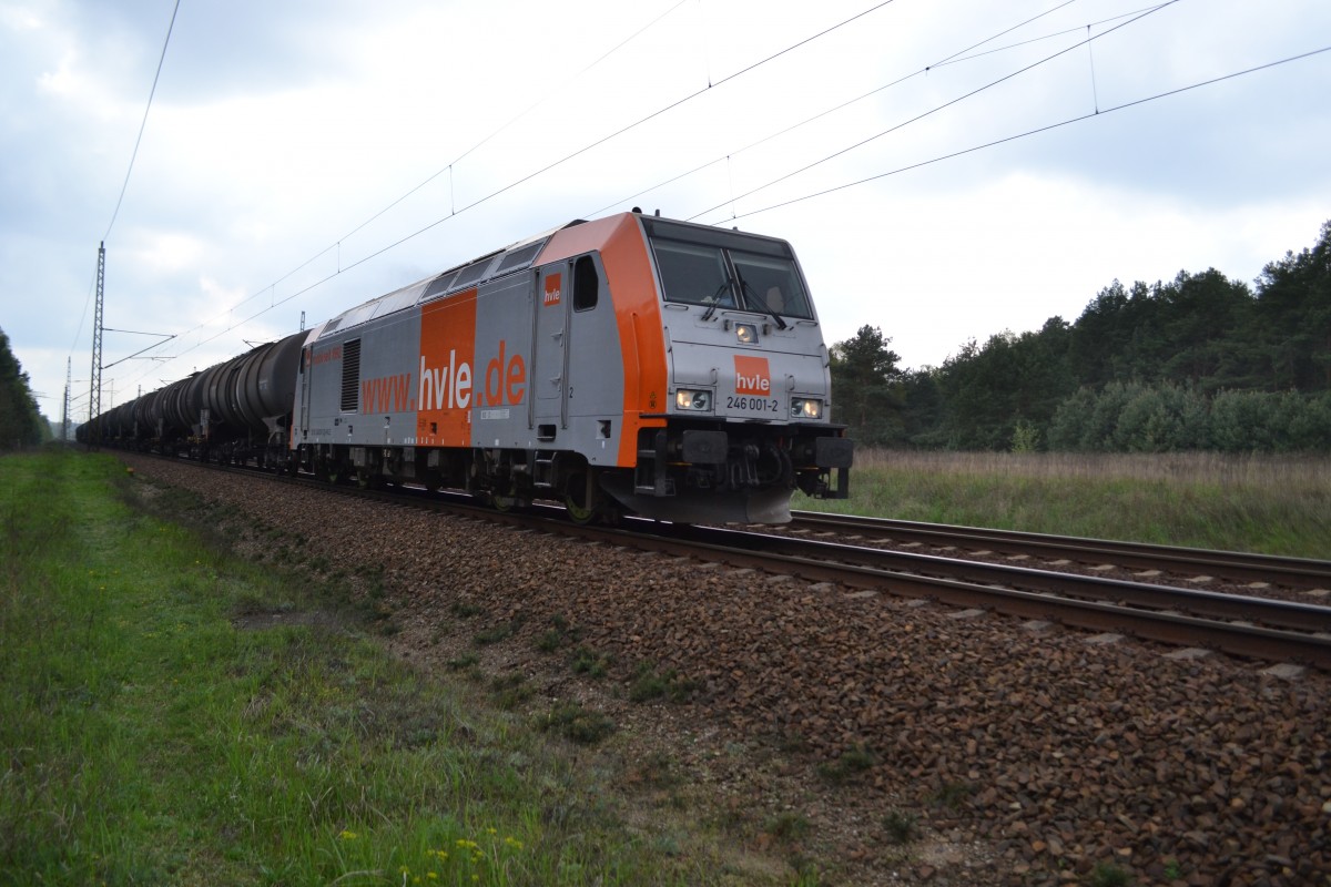 BR 246 HVLE zwischen Eberswalde und Britz am 24.04.2014