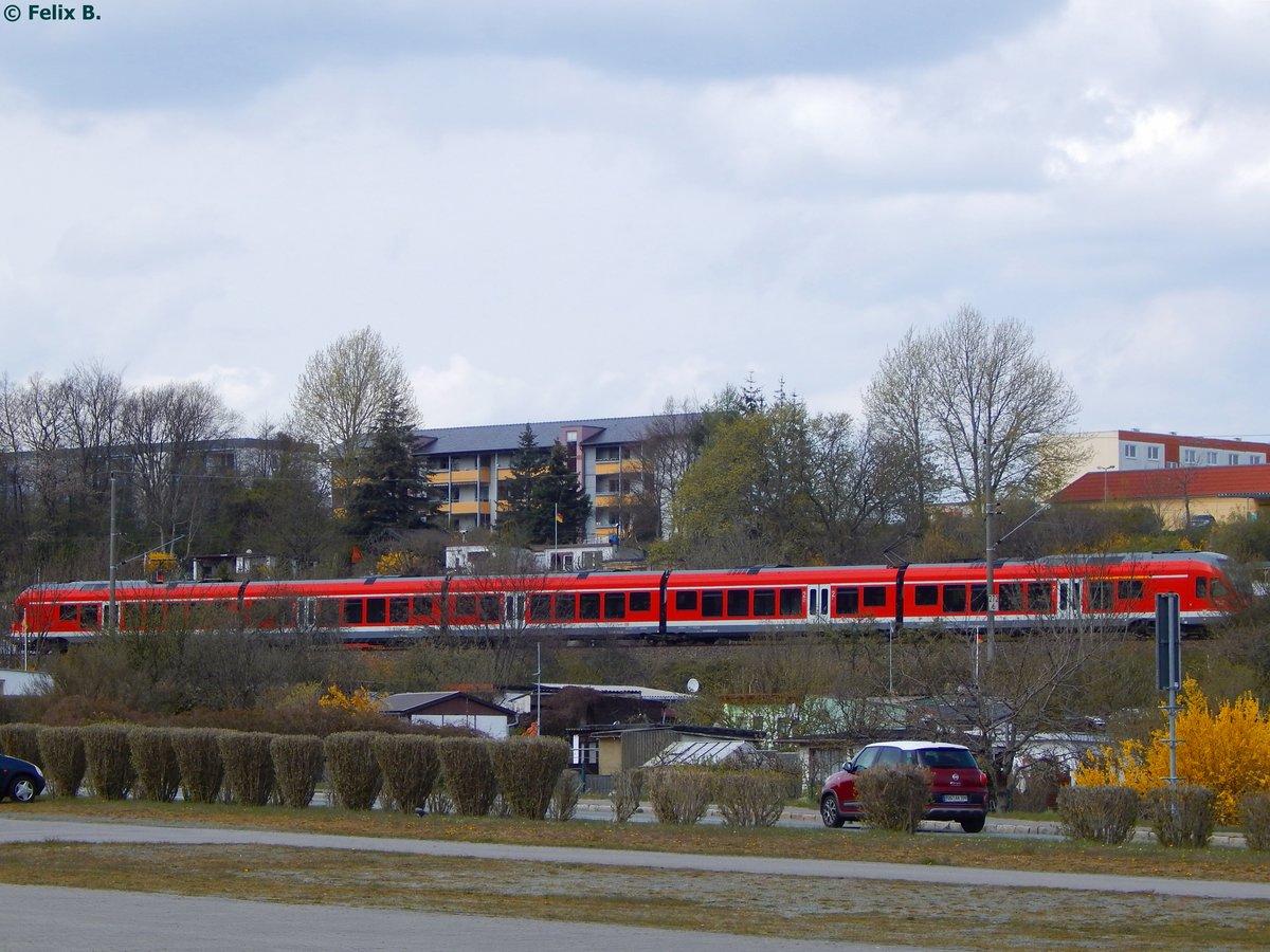 BR 429 - Stadler Flirt in Sassnitz am 29.04.2016