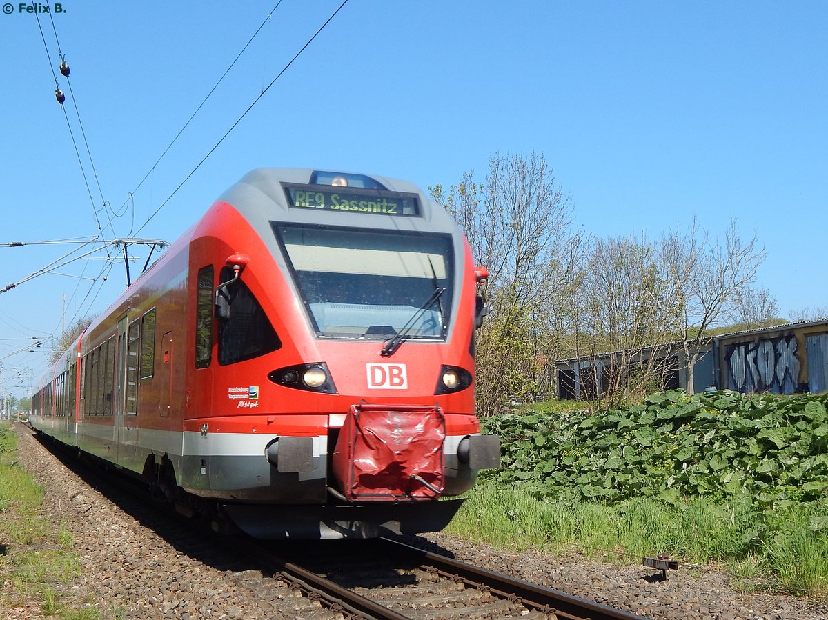 BR 429 - Stadler Flirt in Sassnitz am 08.05.2016