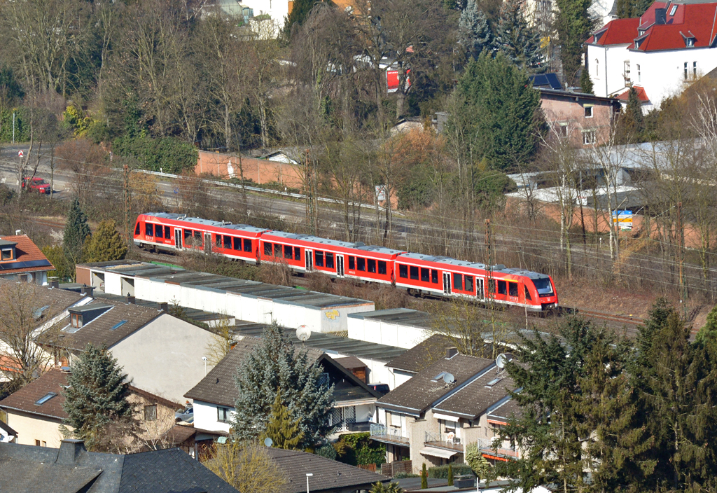 BR 620 - RB30 (Ahrbrück - Bonn) durch Bonn-Mehlem - 14.03.2016