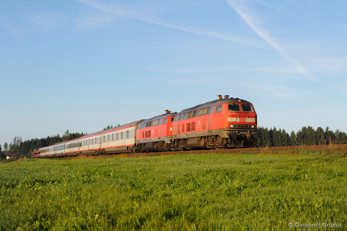 BR218 DB DPE 68912 (EN 246)- HERGATZ 29.09.2014