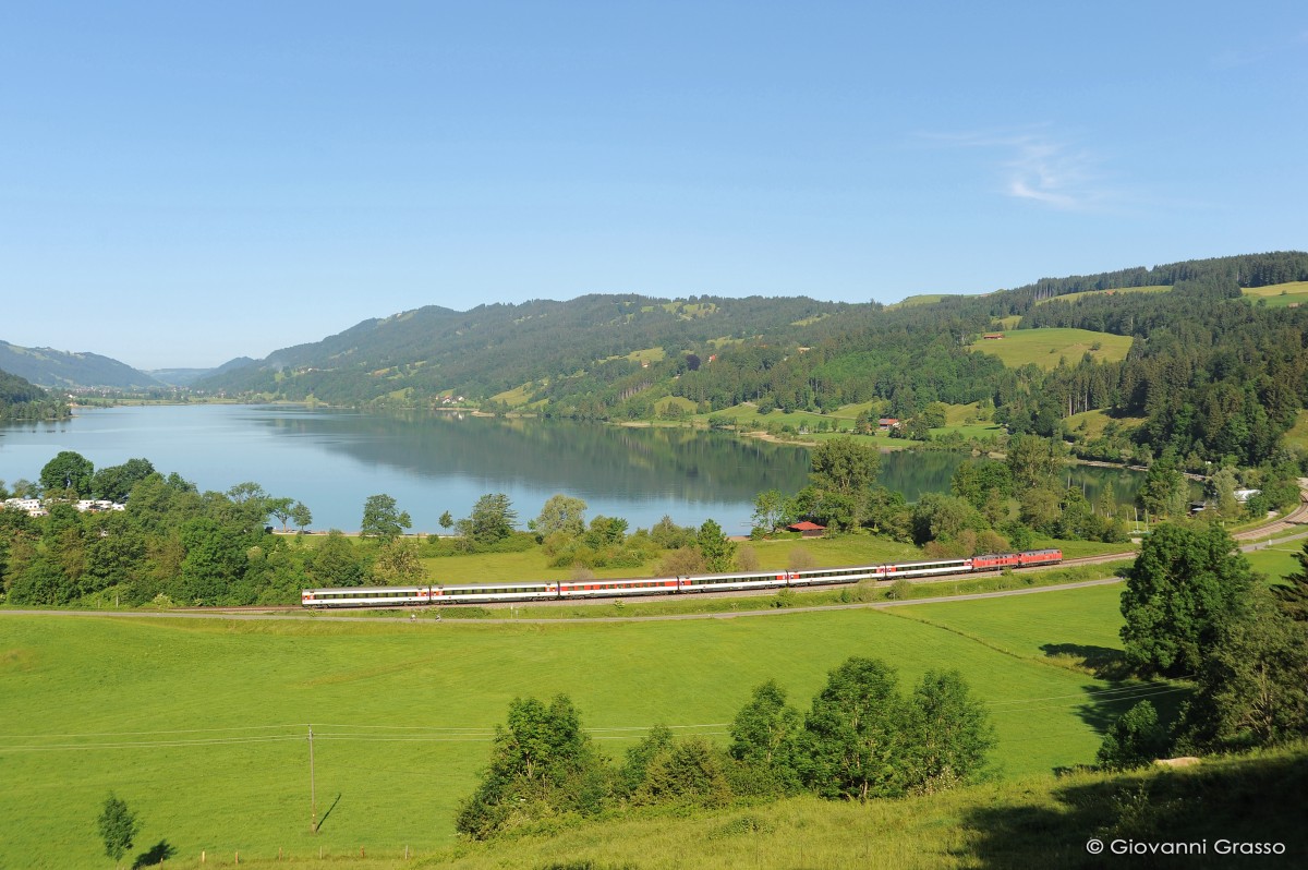 BR218 EC196 MONACO ZURIGO - Großer Alpsee 11.06.2014