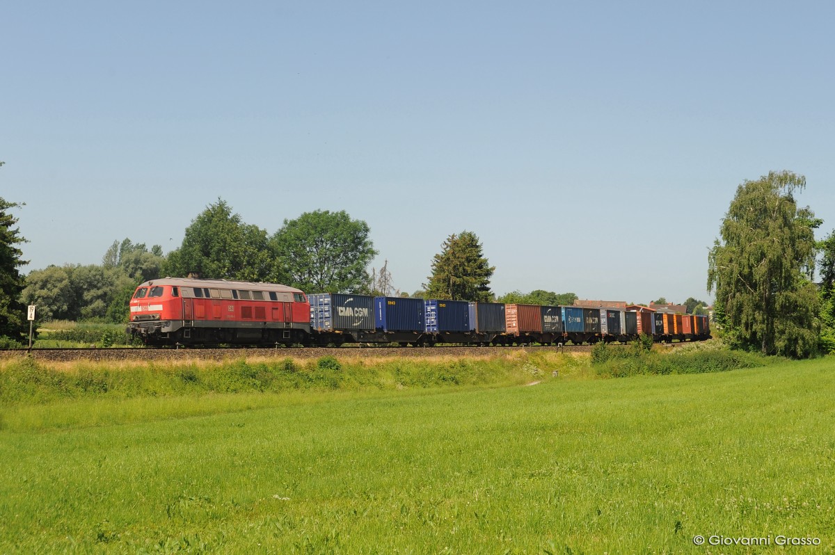 BR225 009 DB SCHENKER - Wasserburg 10.06.2014