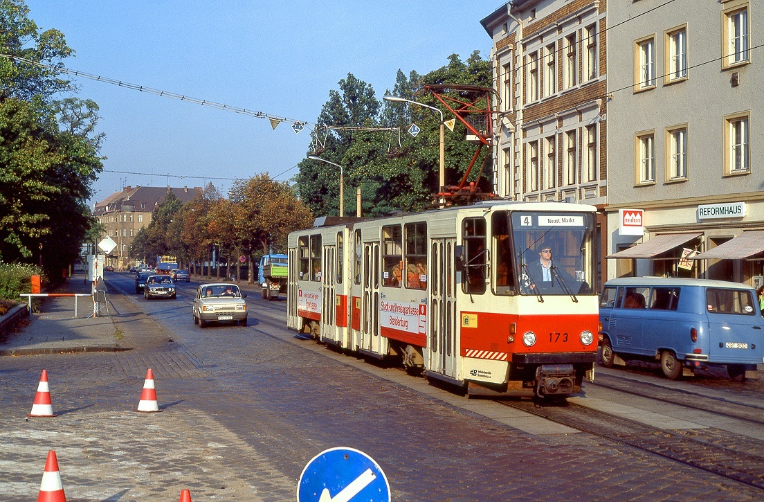 Brandenburg 173, Nicolaiplatz, 09.10.1991.
