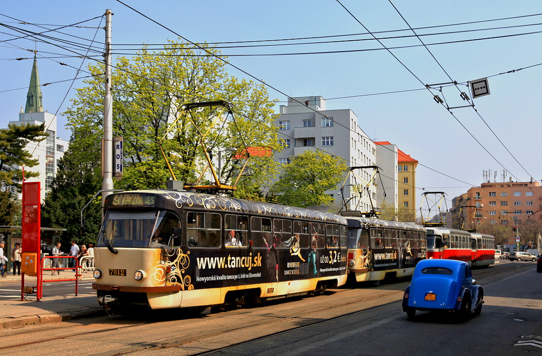 Bratislava 7912 + 7911, Špitálská ulica, 23.04.2013.
