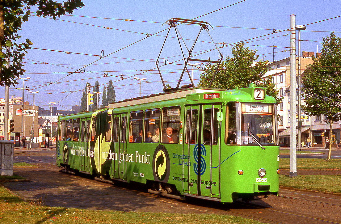 Braunschweig 6956, Kennedy Platz, 08.10.1991.

