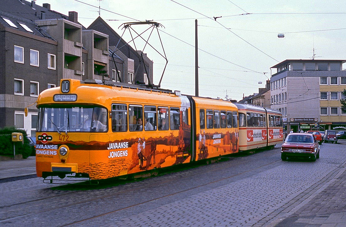 Bremen 472, Hastedter Landstraße, 19.08.1988.