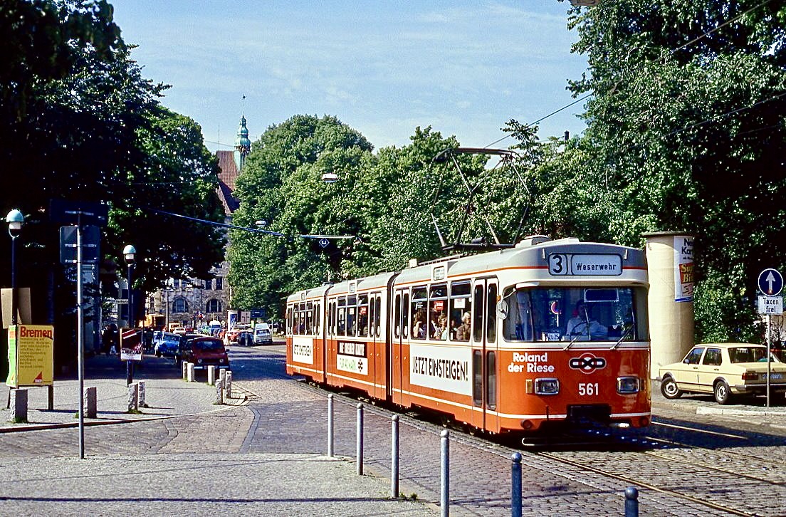 Bremen 561, Goetheplatz, 01.09.1987.
