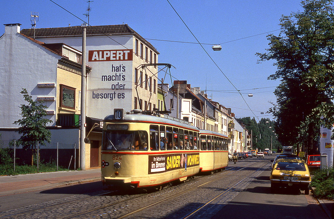 Bremen 824, Am schwarzen Meer, 01.09.1987.
