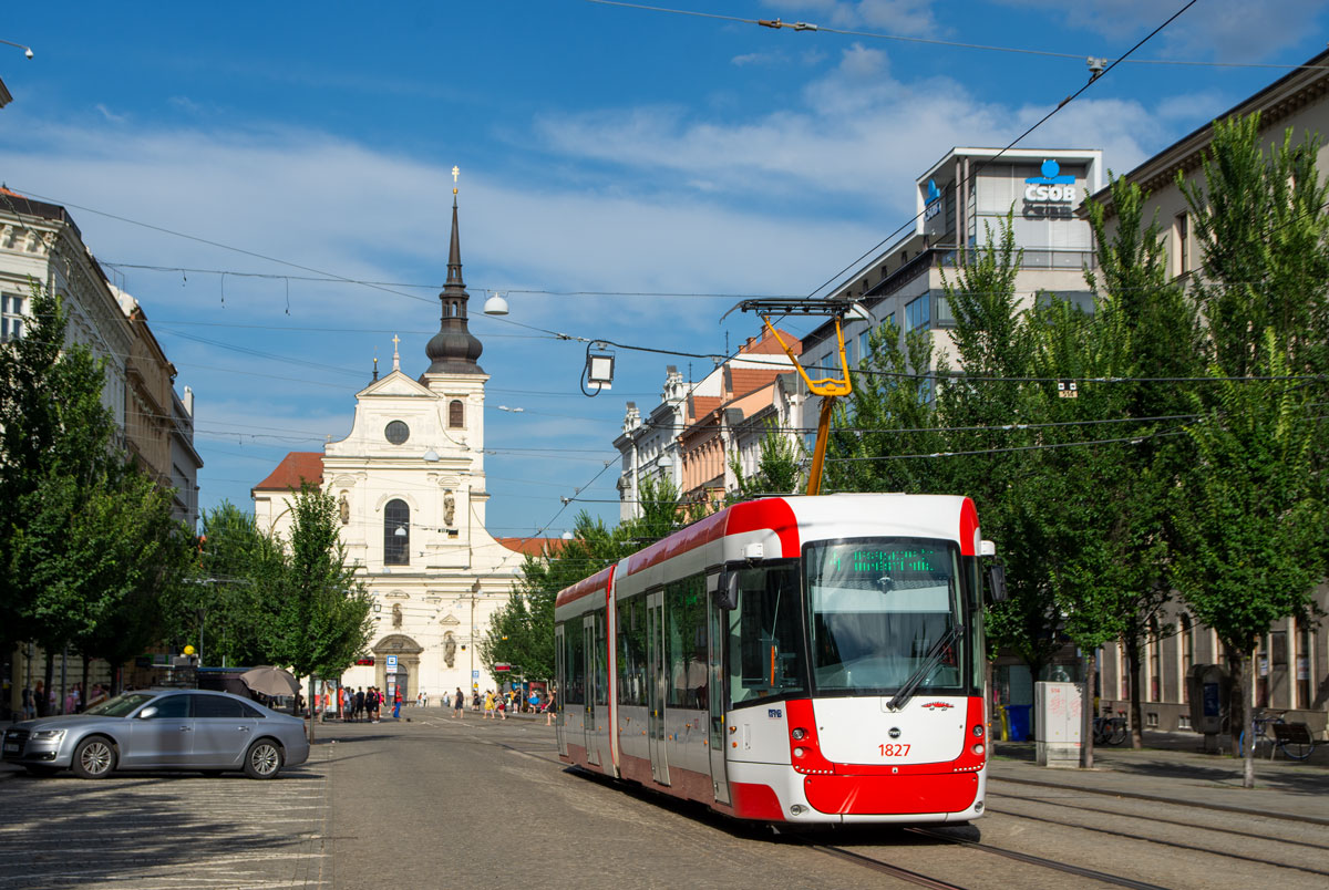 Brno/Brünn

DPMB EVO02 1827 als Linie 4, Česká, 15.07.2021. 