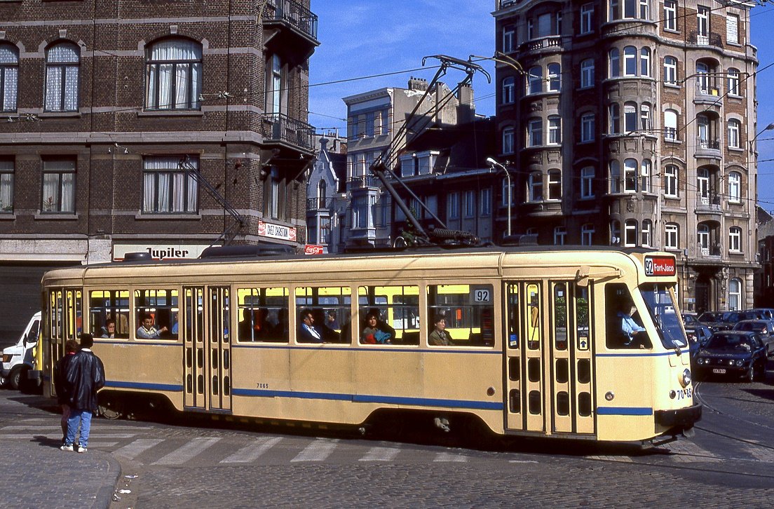 Brussel, Bruxelles, 7065, Eugène Verboekhoven Plein, Place Eugène Verboekhoven, 22.05.1991.
