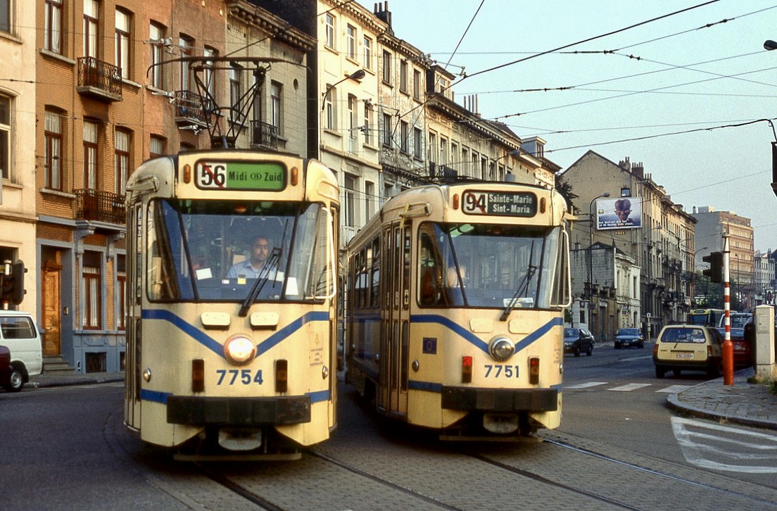 Brussel, Bruxelles 7751, 7754, Koninginne Straat, 17.09.1997.