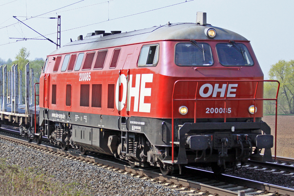 Bü Km 75,1  OHE 200085 am 02.04.14  13:48 in Richtung Hannover