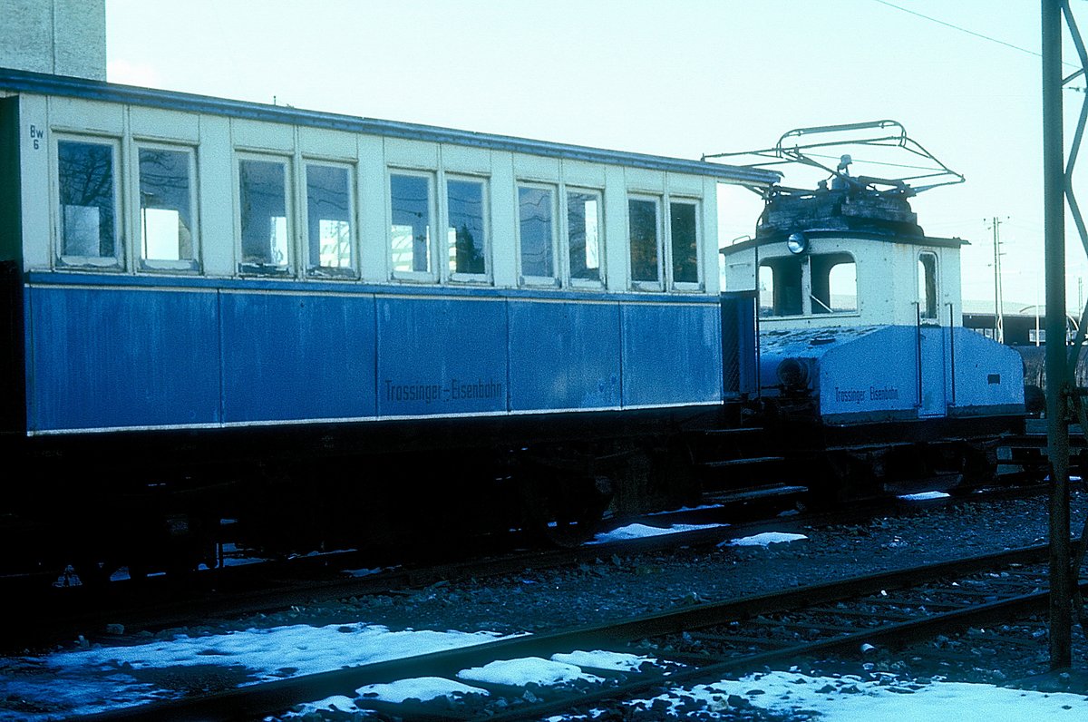 Bw 6 + EL 4 ( Lina )  Trossingen  23.03.75