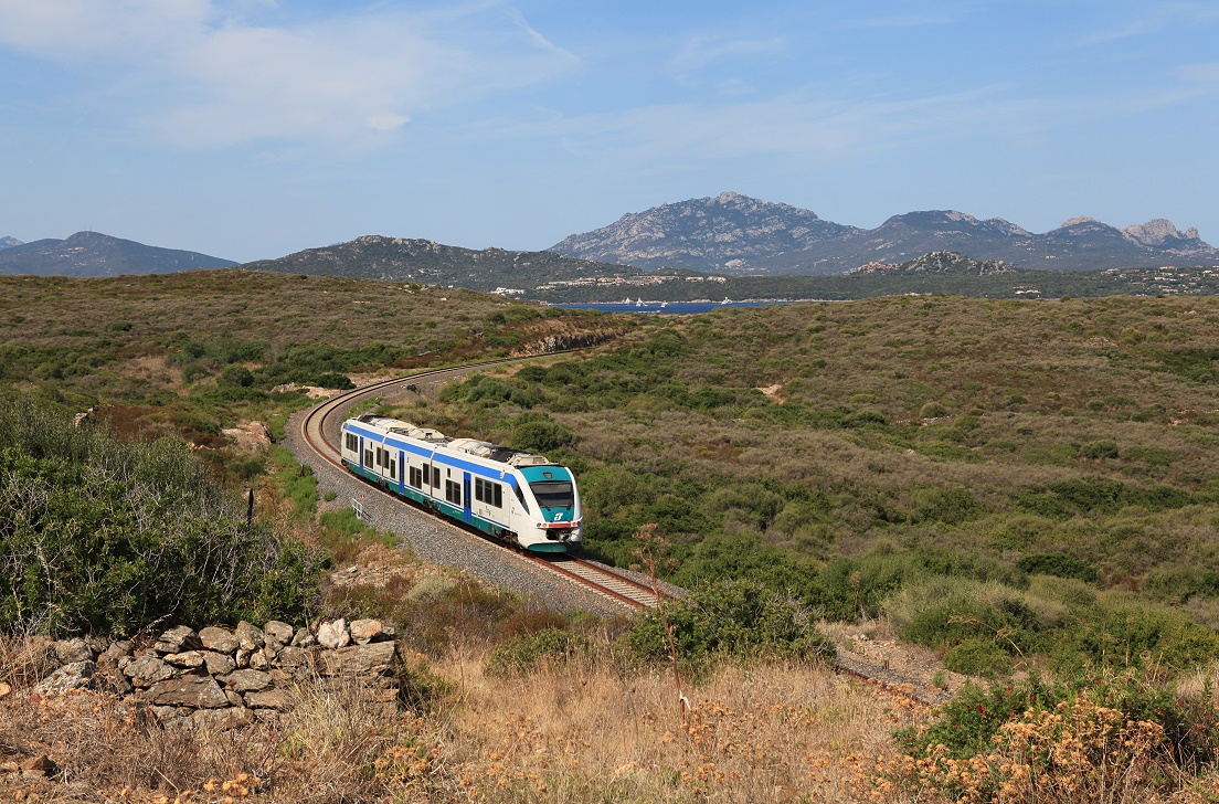 Cala Sabina, Strecke Golfo Aranci - Olbia, 21.08.2014.