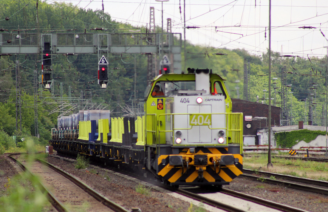 Captrain / Dortmunder Eisenbahn 404 // Oberhausen-Osterfeld // 21. Juni 2019

