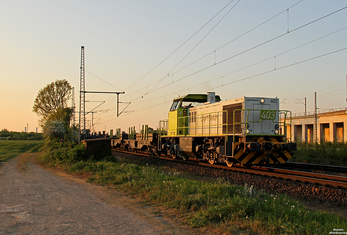 Captrain 403 / 275 904 bei Köln Mülheim am 26.04.2020