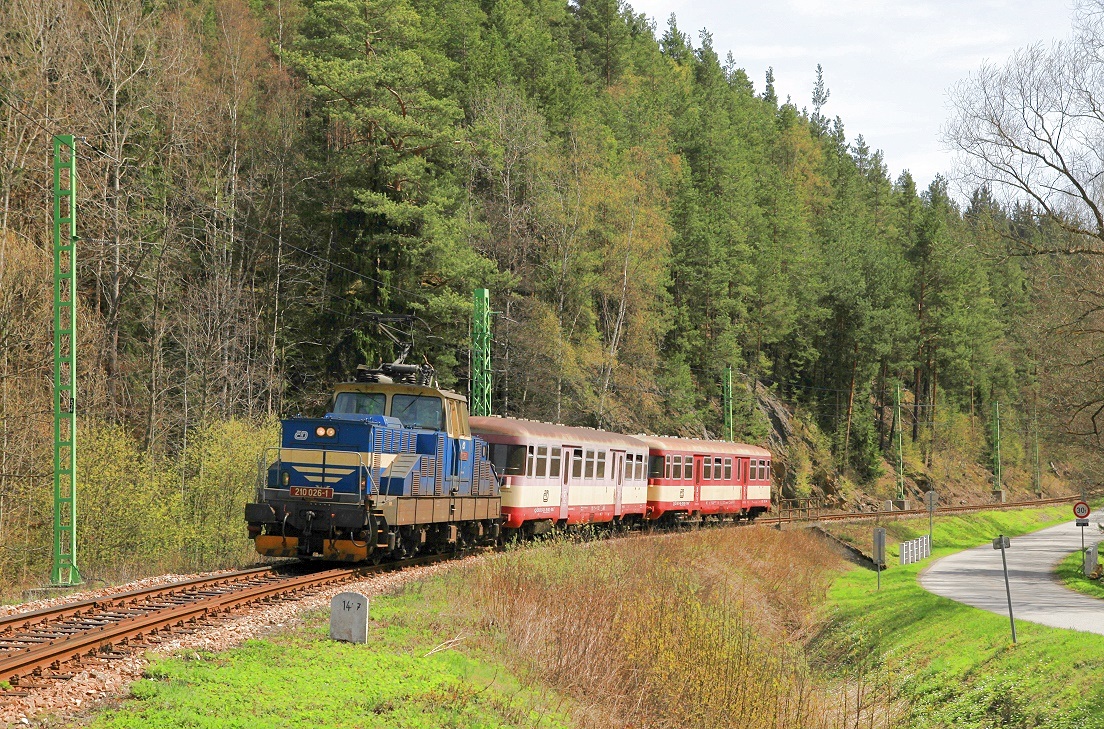 CD 210 026, Čertova stěna, Os 18808, 26.04.2013.
