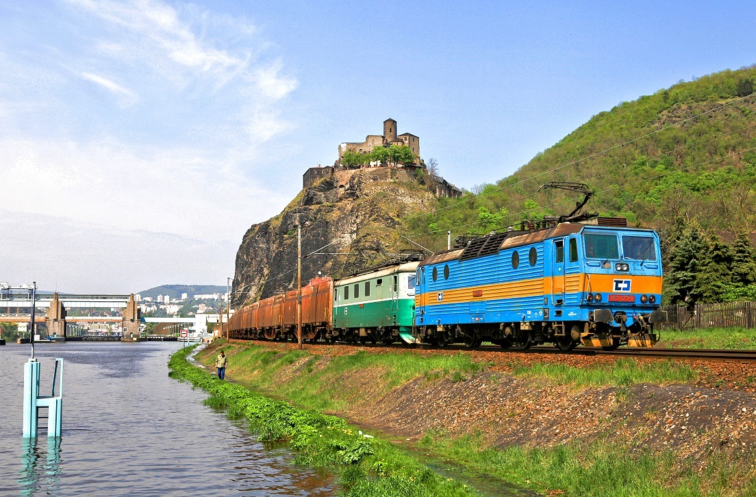 
CD 363 073 + 123 023, Ústí nad Labem Střekov, 30.04.2012.
