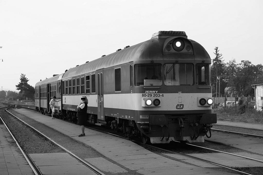 CD 50 54 80-29 203-4 ABfbrdtn als erstes Fahrzeug des Os 4302 nach Stare Mesto u Uherske Hradiste am 08.September 2018 im Bahnhof Uherske Hradiste.