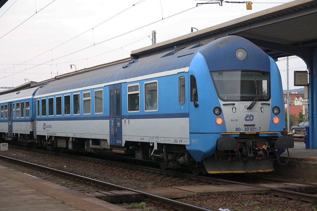 CD 50 54 80-30 021-7 Bfhpvee am 24.August 2019 im Bahnhof Brno-Zidenice.