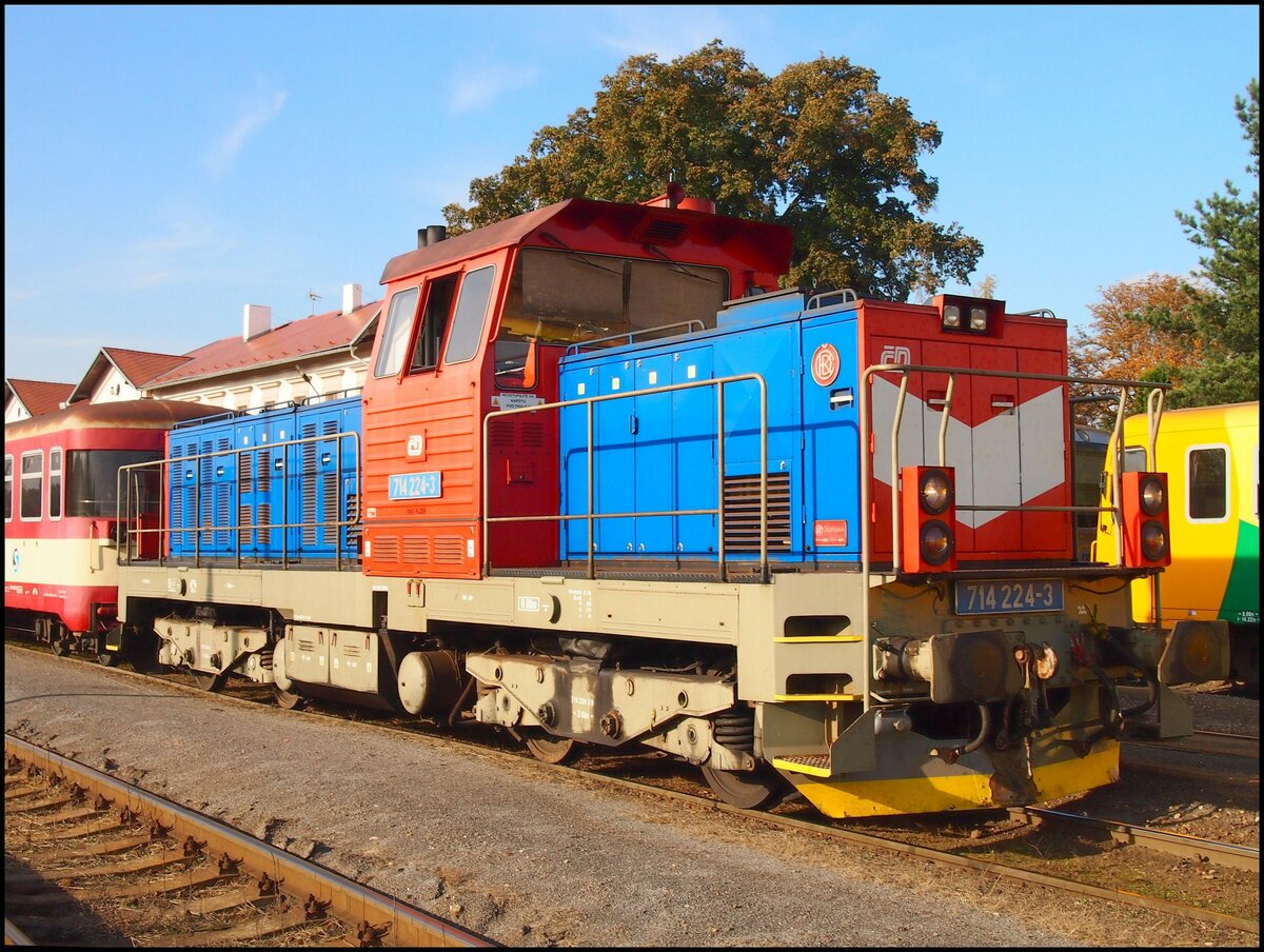 CD 714 224-3 am 18.10.2012 Hbf. Kladno.