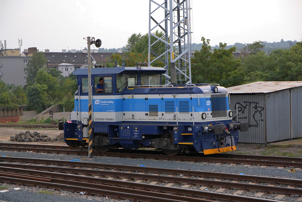 CD 794 004-2 am 24.August 2019 im Bahnhof Brno hl.n. .