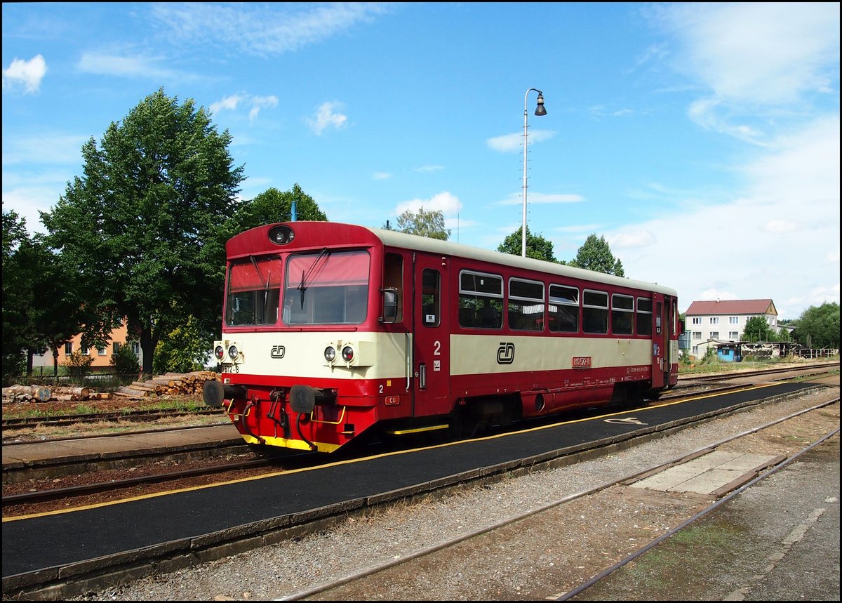 CD 810 572-8 in Sušice am 23.7. 2017.