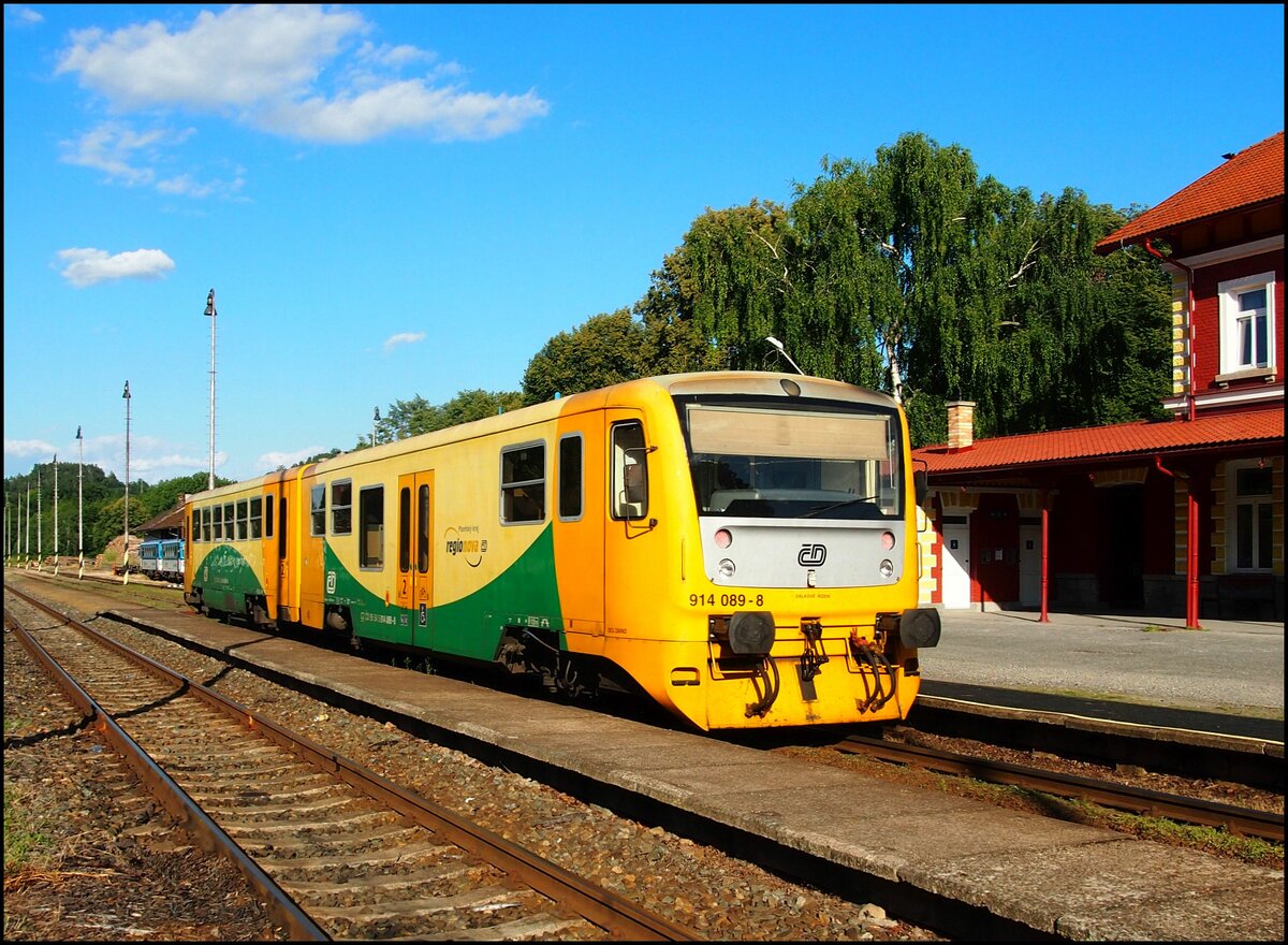 CD 814 078-8 am 13.7.2022 in Bf. Sušice.