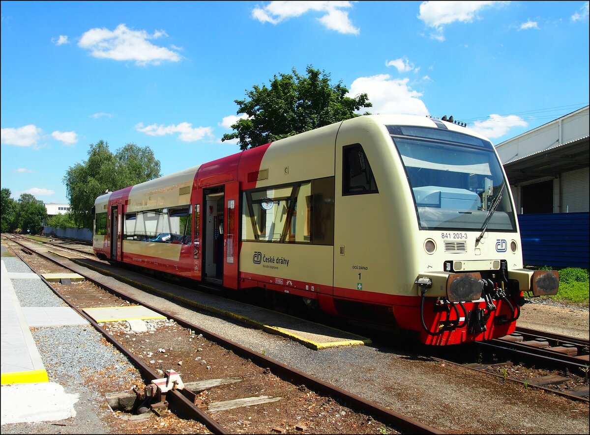 CD 841 203-3 am 3.7.2022 in Bf. Velvary.
