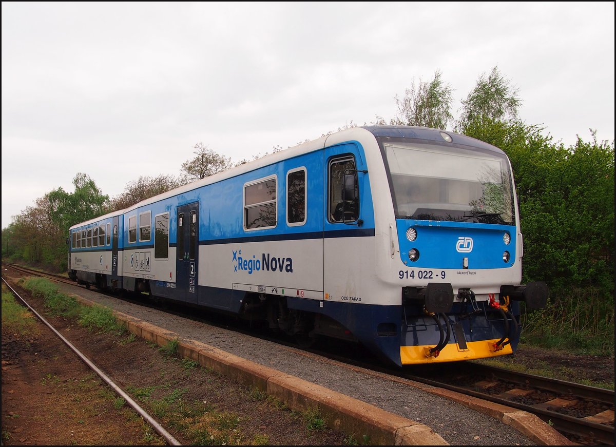 CD 914 022-6 Regoinova in Bf. Kladno Ostrovec am 27.4.2019.