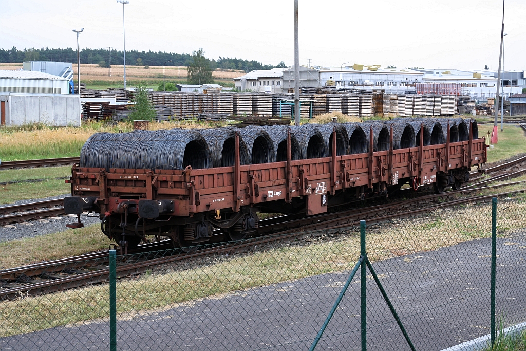 CDC 31 54 3935 074-6 Res am 25.August 2018 im Bahnhof Sobeslav.