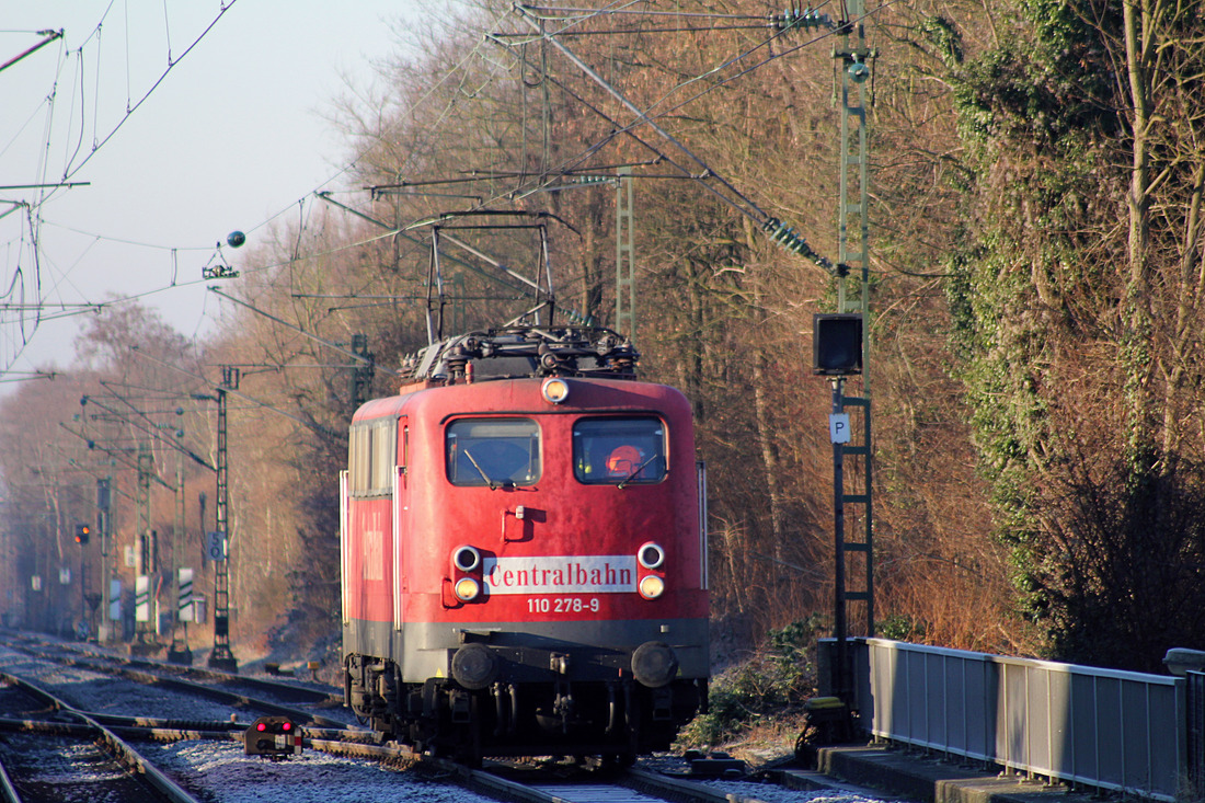 Centralbahn 110 278 // Köln-Dellbrück // 30. Dezember 2016