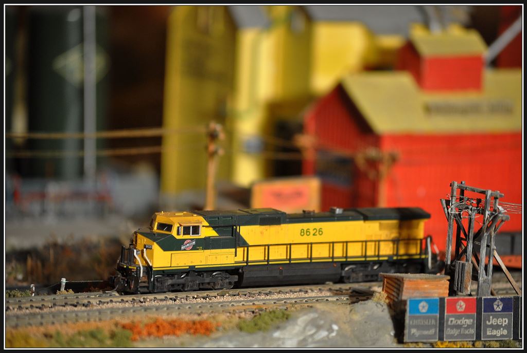 Cicago & Northwestern GE C44.9W 89626. (01.02.2014)