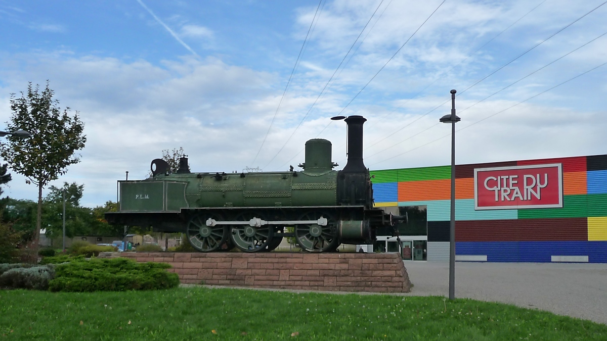 Cité du train, Eisenbahnmuseum in Mulhouse/Elsass, 2.10.12
