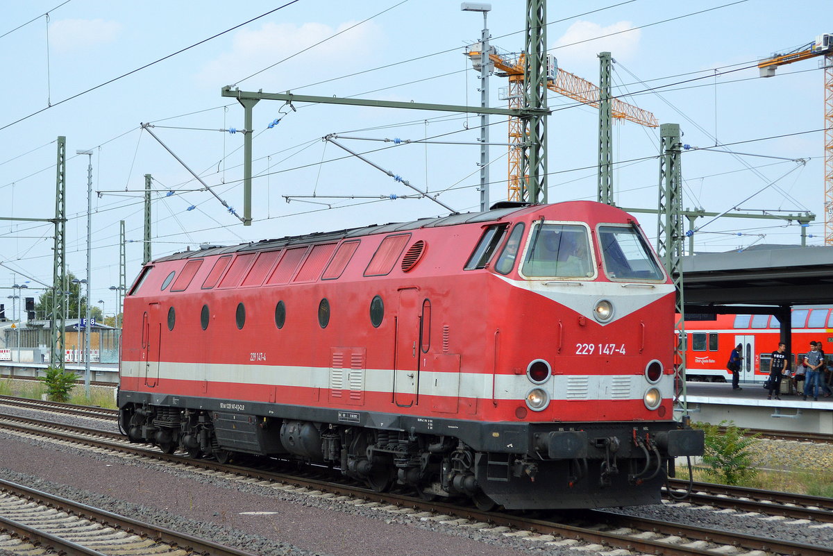 CLR 229 147-4 (92 80 1229 147-4 D-CLR) am 20.07.18 Durchfahrt Magdeburg Hbf. 