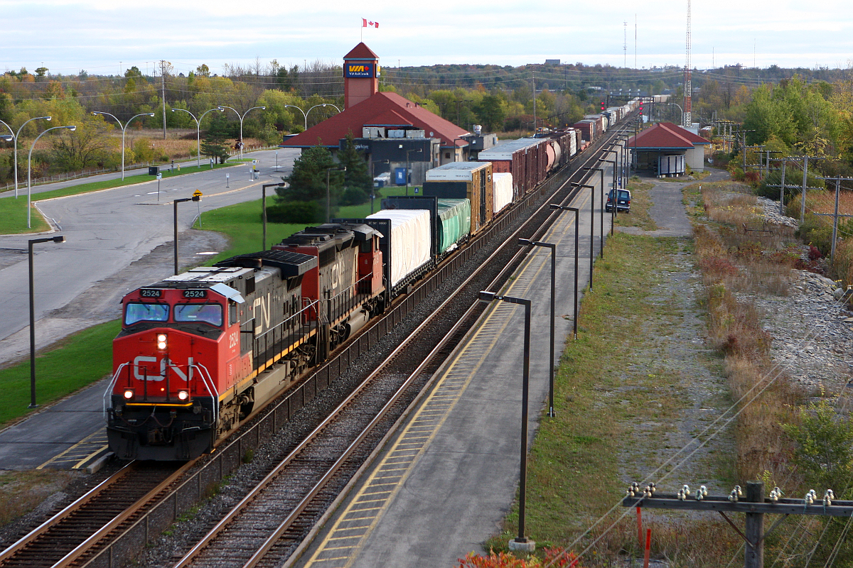 CN ES40-Doppel, Kingston, 12.10.2007