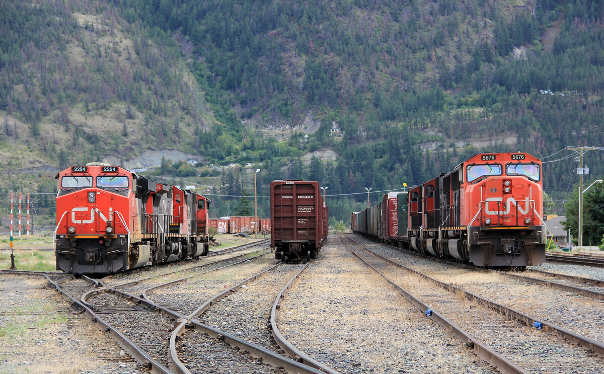 CN-Hoheitsgebiet in Lillooet, BC, 14.8.2012
