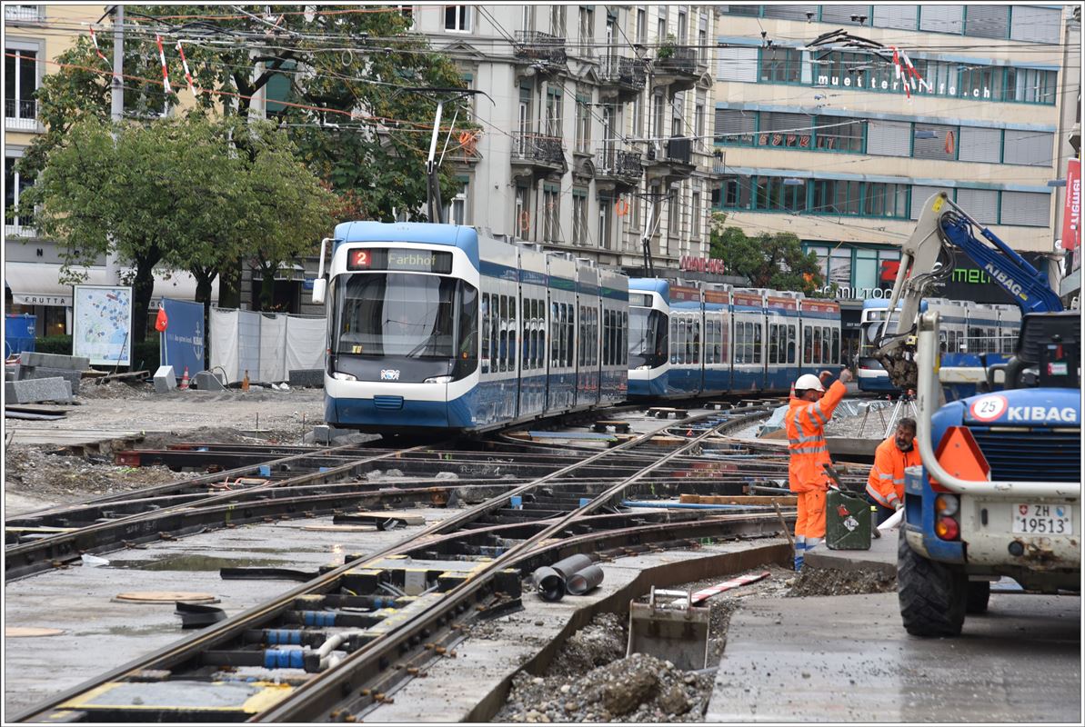 Cobra Stau am Stauffacher. (02.09.2017)
